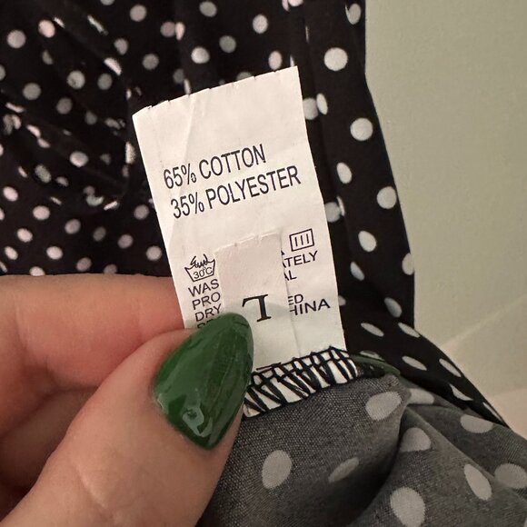 Polka Dot Mini Dress - Picture 4 of 4